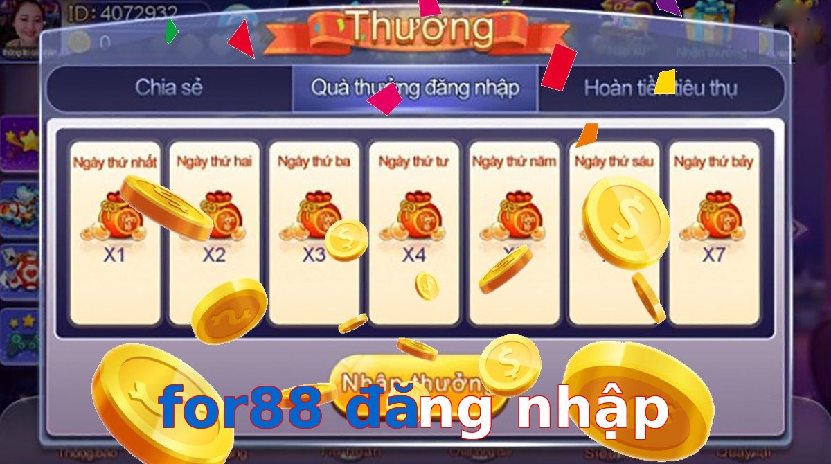 for88 đăng nhập