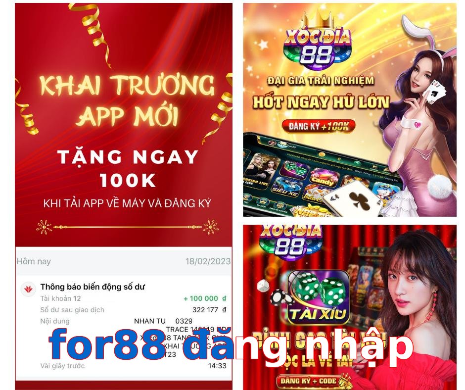 for88 đăng nhập